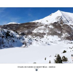 Etang de Lhers et Mont Béas